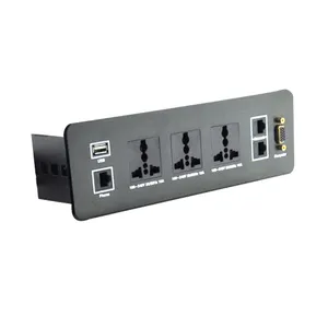 Table Mounted Usb Rj45 Panel Charging table Connection Box