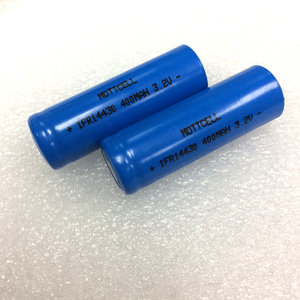 Lifepo4 Cellule IFR14430 400 Mah <span class=keywords><strong>3</strong></span>.2 V Li-Ion Batteries Au Lithium Pour La Lumière Solaire - Product Image 1
