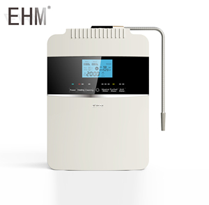 Machine à <span class=keywords><strong>eau</strong></span> <span class=keywords><strong>alcaline</strong></span> hydrogénée électrique EHM 929 avec <span class=keywords><strong>8</strong></span> plaques en titane plaqué platine, générateur d'<span class=keywords><strong>eau</strong></span> <span class=keywords><strong>pH</strong></span> 2,5-11,2 - Product Image 1