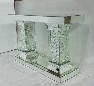<span class=keywords><strong>Mesa</strong></span> de Consola para Pasillo con Espejo de <span class=keywords><strong>Cristal</strong></span> de Diamante - Product Image 3