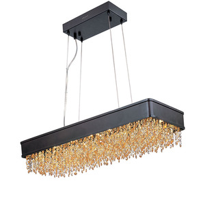 Candelabro de cristal para iluminación de comedor, diseño moderno, nuevo en venta - Product Image 3
