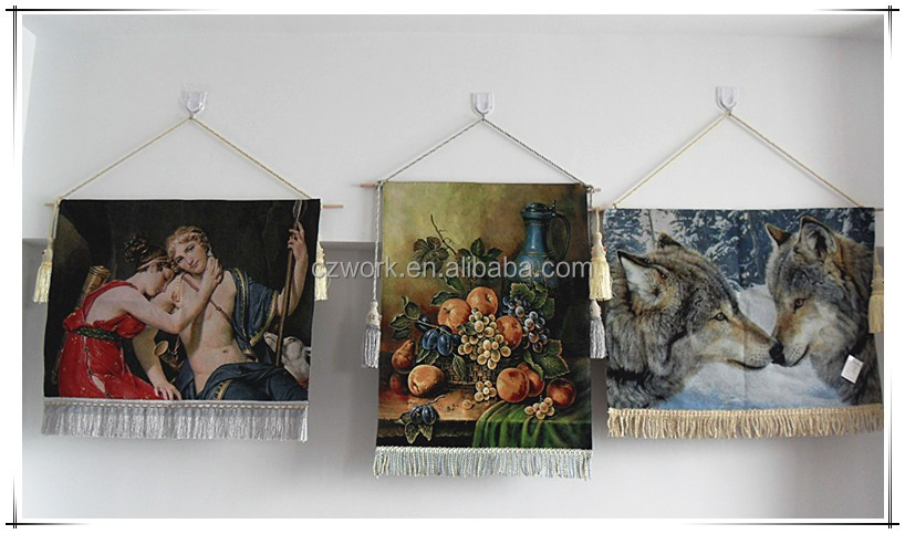 80*120cm Beauty and Wisdom of the Incarnation Ultra Fashion 100% Polyester Wholesale Tapestries for Wall Deco · image 3
