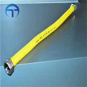 Good quality metal flexible stainless steel gas connection pipe/tube/hose for gas cooker