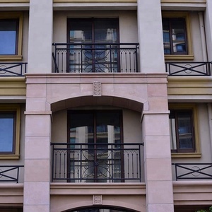 Grille de fenêtre en fer décorative pour balcon, <span class=keywords><strong>garde</strong></span>-<span class=keywords><strong>corps</strong></span> en fer forgé sur mesure - Product Image 6