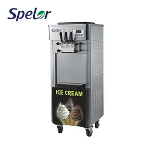 Sistema di refrigerazione Design Italiano 2 + 1 Mixed Macchina per Gelato Soft