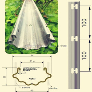 เสาองุ่นโลหะ/โพสต์ Trellis ไร่องุ่นเหล็กชุบสังกะสี - Product Image 4