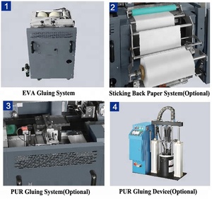 Machine à relier les livres à colle chaude, machine à relier les livres, machine à relier automatique à colle thermofusible <span class=keywords><strong>pour</strong></span> livres - Product Image 6