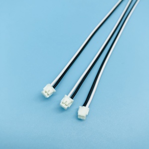 สายเคเบิลริบบิ้นพร้อมหัวต่อแบบอะแดปเตอร์ JST Zh ZHR-2P 2 ขา ระยะห่าง 1.5 มม. ตัวนำทองแดงชุบดีบุก หุ้มยาง/PVC - Product Image 5