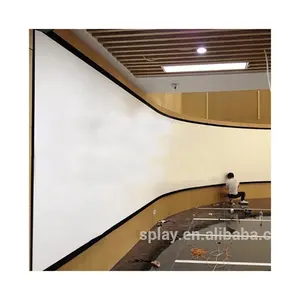 Large Project Projection Screen Cylindrical Screen Simulation,Cinema Screen Curved Projector