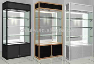 Offre Spéciale belle Led étagère en verre, vitrines en bois et en verre - Product Image 4