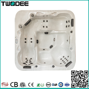 Sistema balboa <span class=keywords><strong>jacuzzi</strong></span> hidromasaje independiente 5 persona rectangular spa bañera de hidromasaje <span class=keywords><strong>con</strong></span> 2 <span class=keywords><strong>tumbonas</strong></span> - Product Image 1