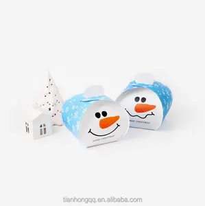 Manufacturers wholesale snowman packaging Christmas candy cartons, gift boxes