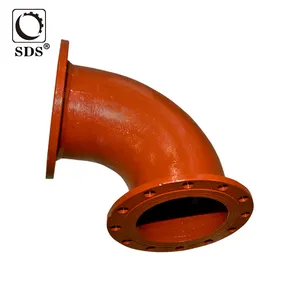 90 Degree Cast Iron Bend Pipe Double Flange Bend