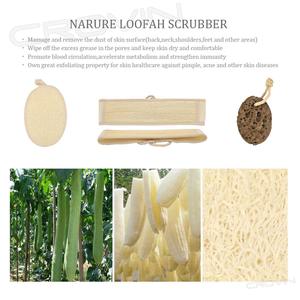 Baño y ducha esponja cepillo 2 en 1 de cara y cuerpo EXFOLIANTE SUAVE cuerpo piel 100% mejor limpiador de silicona cuerpo cepillo para el baño - Product Image 4