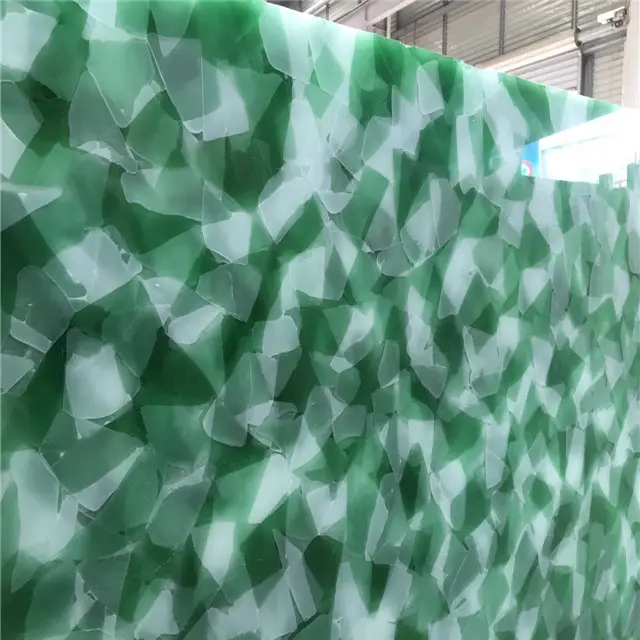 Изумрудно-зеленый нефритовый камень стекло прозрачное оникс закаленное стекло