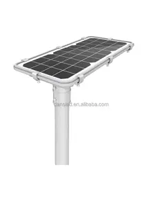 专利设计户外100w 200w 300w w所有在一个集成led太阳能路灯，带photocell批准