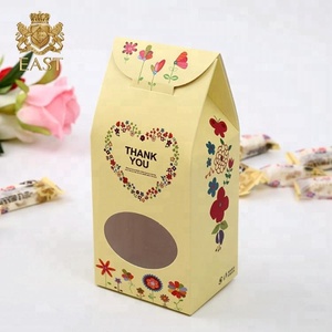 Chinese Small House-Shaped Paper Gift Packaging Candy Box For Baby