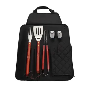 Hot Sale BBQ Grill Tools Set, Nylon Schürze Einweg Baumwolle Schürze