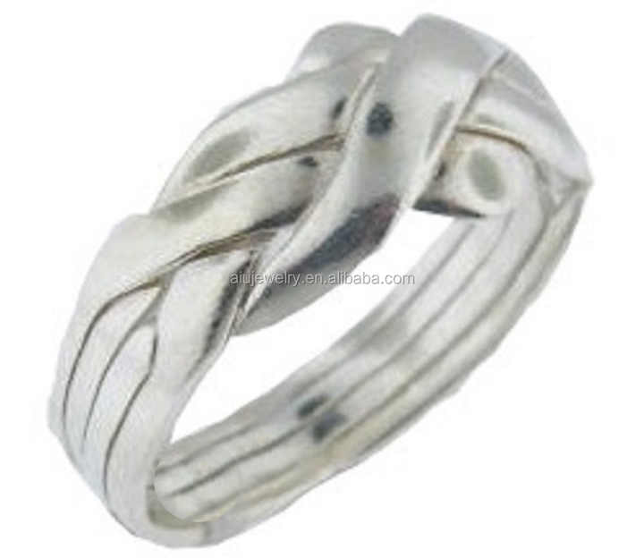 Women's Jewelry Unique Puzzle Rings Custom Jewelry Puzzle