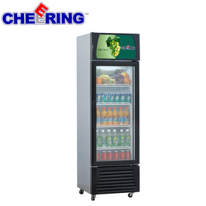 Réfrigérateur à boissons portable avec porte simple, glacière, affichage de supermarché - Product Image 1
