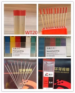 Gethorieerde Wolframelektrode (3.2Mm * 175Mm),<span class=keywords><strong>2</strong></span>% Gethorieerde Wolfraam, WT20