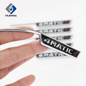 Customized Hot Sales 3d <strong>4</strong> Matic Letters <strong>Soft</strong> <strong>Label</strong> Car Emblem Logo Stickers for Car Body Decoration - Product Image 2