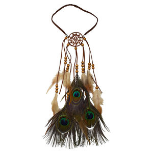 Bohemian Jewelry Dream Catcher Feather Headbands Hippie Headdress <strong>Yiwu</strong> <strong>Hair</strong> <strong>Accessories</strong> - Product Image 4