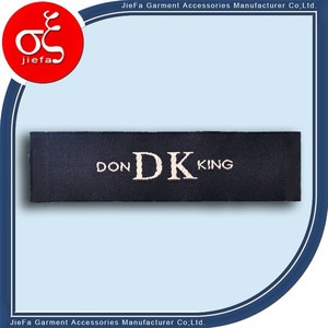 Barato marca de ropa personalizada etiqueta de imitación, tejida etiqueta de mezclilla etiqueta para T-shirt / Jeans - Product Image 6