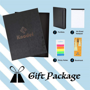 Portfolio mit Reiß verschluss, Professional Business Binder, Lebenslauf und <span class=keywords><strong>Interview</strong></span> Document Organizer, PU Leather Pad folio - Product Image 6