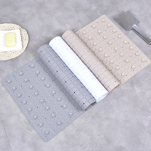 Non Slip Anti Bacterial Massage Silicone Bathtub Bathroom Mat Bath Shower Mat for Tub Bathroom