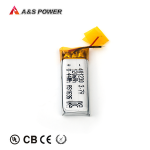 401230 rechargeable lipo battery 3,7 v 120 mah battery lithium ion Headphones for bluetooth - Product Image 4