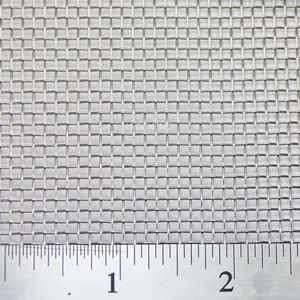 316 316L Wire Mesh Netting Crimped Stainless Steel 304 4 6 8 12 Mesh Screen Woven SGS Mesh For Screen Printing Wire Cloth CN HEB