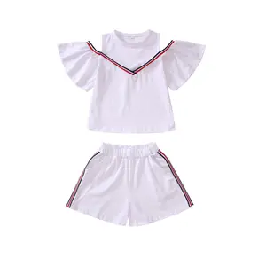 Hao Baby Girls Anzug Kinder Sommerkleid ung New Summer Modern Kinder Kurzarm Shorts Anzug