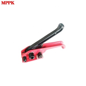 Herramienta de Flejado Manual XW20 Rojo-Negro, Correa de Fibra de Poliéster Pequeña, Precio de Fábrica, para Cordón de Fibra de 19-<span class=keywords><strong>20</strong></span> mm - Product Image 4