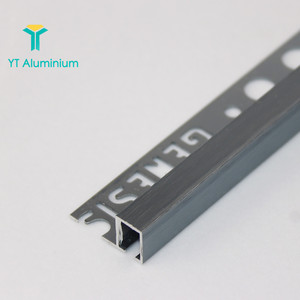 Sáng Bóng Bằng Đồng Hợp Kim Nhôm Vuông Cạnh <span class=keywords><strong>Tile</strong></span> <span class=keywords><strong>Trim</strong></span> Đối Với Trang Trí Góc Bên Ngoài - Product Image 2