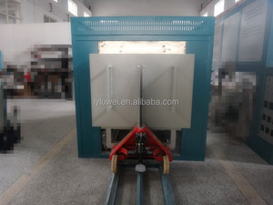 2017 Hotsale Alta calidad Luwei coche inferior Hornos de Resistencia de alta <span class=keywords><strong>temperatura</strong></span> de cerámica eléctrica hasta 1200.C - Product Image 3