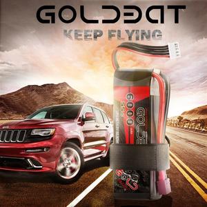 Batería de Polímero de Litio de Alta Capacidad 55C 4S 14.8V 6000mah, Carcasa Flexible, Lipo, para Autos RC, Juguetes, Paquete de Baterías para Aficionados - Product Image 5