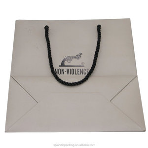 Sacs en papier personnalisés réutilisables, petits produits, emballage cadeau de luxe, fourre-tout de styliste, de marque, avec poignée, 50 pièces - Product Image 6