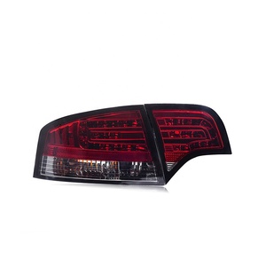 Voiture <span class=keywords><strong>Feux</strong></span> Arrière à Led Pour Audi <span class=keywords><strong>A4</strong></span> <span class=keywords><strong>B7</strong></span> Led Feu Arrière Feu arrière Pour Toute la Fumée Noir Couleur 2005-2008 Année - Product Image 4