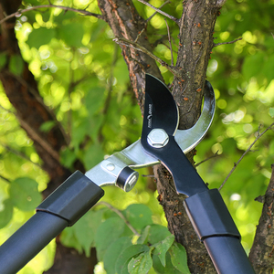 HA4910S-1 nero Gartol acciaio ad alto tenore di carbonio ingranaggio SK-5 Lopper da giardino <span class=keywords><strong>potatura</strong></span> <span class=keywords><strong>cesoie</strong></span> a mano <span class=keywords><strong>potatura</strong></span> Lopper - Product Image 6