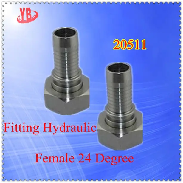O- vòng số liệu nữ 24 độ hình nón phụ kiện ống thủy lực 20511