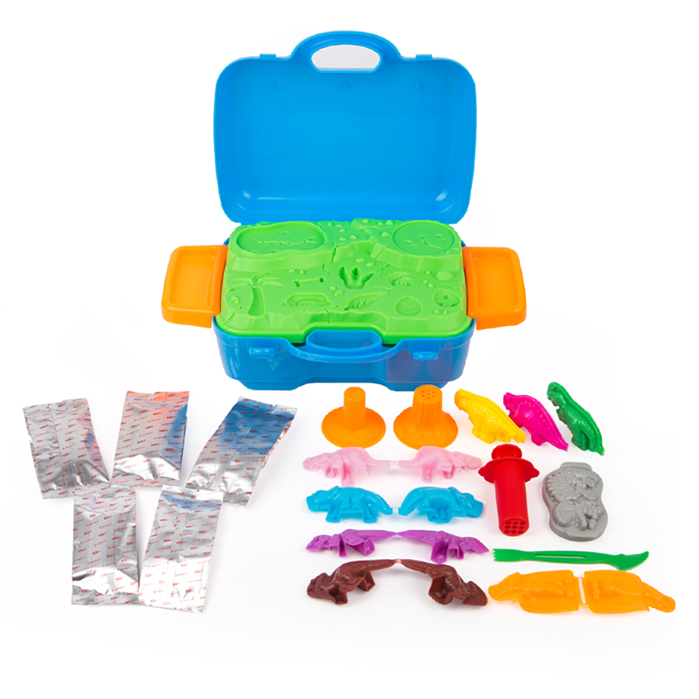 Динозавра; Игровой набор с тестом, набор детей Playdough Пластилин инструменты пластилин набор для детей