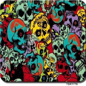 TSAUTOP 0.5/1M Chiều Rộng Skull Hydro Dipping Film Phim Đồ Họa Hydro Dipping Là Gì - Product Image 3