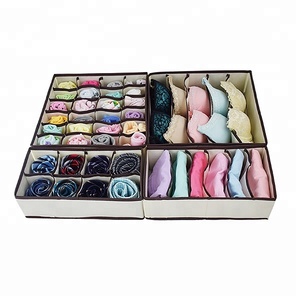 Hộp Đựng Đồ Có Thể Gập Lại, Hộp Chia Ngăn, Đồ Lót, Hộp Xếp Đồ Cạnh Giường - Product Image 4