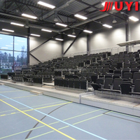 Chine Intérieur télescopique de gymnase/gradins rétractables pour baseball rugby/arène divertissement sport pliant fauteuil/siège JY-768