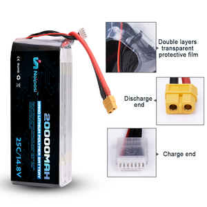 14.8v 20000mAh 25C lipo 배터리 팩 긴 배터리 수명 - Product Image 6