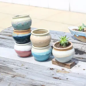 Mini Indoor Keramische Potten Keramische Succulenten Handgemaakte Ambachten Thuis Kerst Bruiloft Decoratie