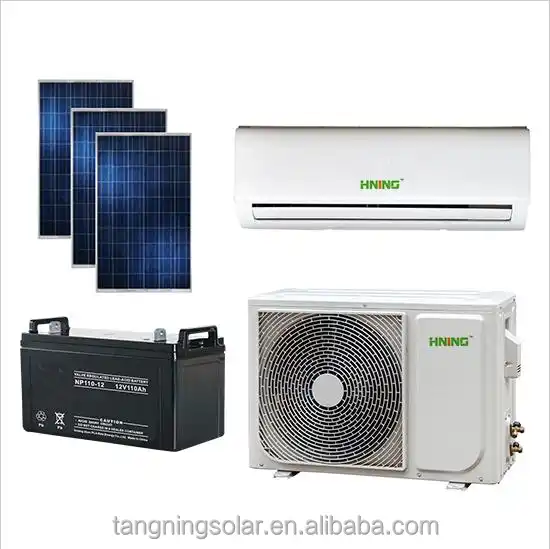 100% off grid solar powered air conditioner 48V