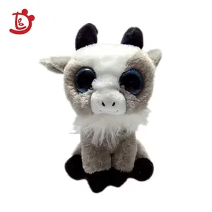 Promotion Small Custom Big Eyes Goat Toy Stuffed Plush Animal Toy