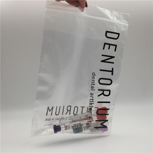 Bolsas de canguro Dental LDPE con bolsa trasera para embalaje de documentos - Product Image 1